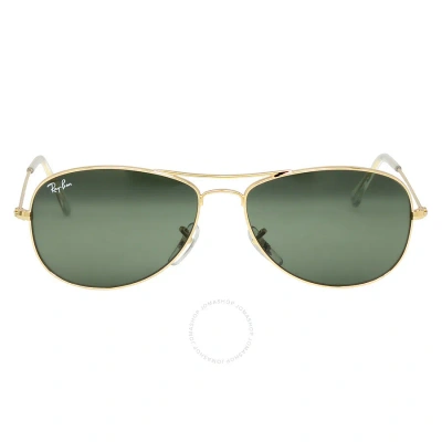 Ray Ban Cockpit Green Classic G-15 Aviator Unisex Sunglasses Rb3362 001 56