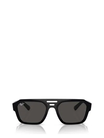 Ray Ban Corrigan Square-frame Sunglasses In Black