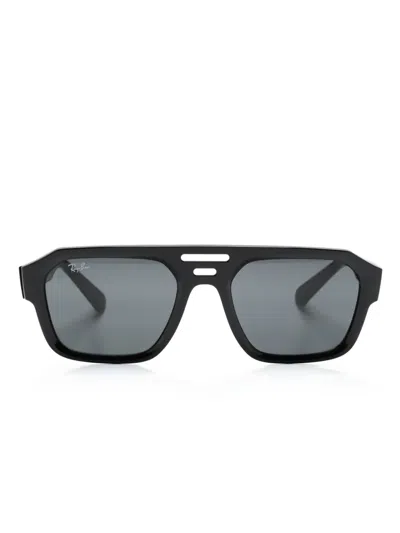 Ray Ban Corrigan Square-frame Sunglasses In Black