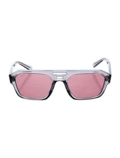 Pre-owned Ray Ban Corrigan Square Sunglasses