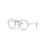 RAY BAN DAVID OPTICS EYEGLASSES GUNMETAL FRAME CLEAR LENSES POLARIZED 49-20