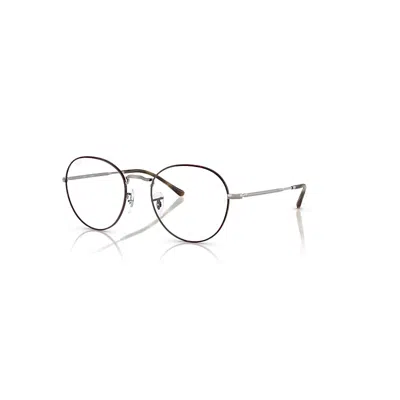 Ray Ban David Optics  Gunmetal Fassung Klar Glas Polarisiert 49-20