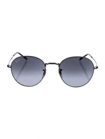 Pre-owned Ray Ban David Round Sunglasses In Gray