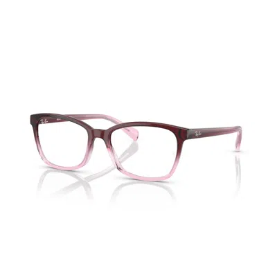 Ray Ban Demo Cat Eye Ladies Eyeglasses Rx5362 8311 52 In Pink