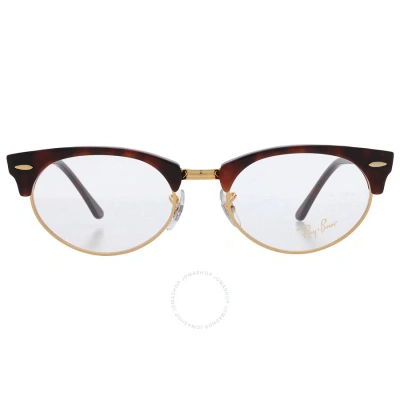 Ray Ban Demo Oval Unisex Eyeglasses Rx3946v 8058 52 In N/a