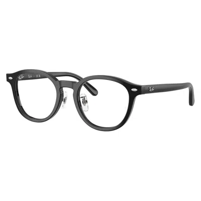 Ray Ban Demo Oval Unisex Eyeglasses Rx5443d 2000 49 In Black