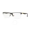 Ray Ban Demo Pilot Men's Eyeglasses Rx6335 2890 56