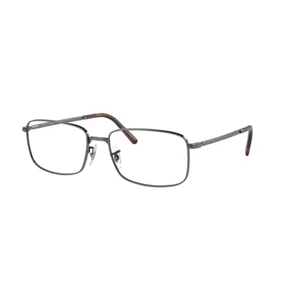 Ray Ban Demo Pilot Unisex Eyeglasses Rx3717v 2502 54 In Silver