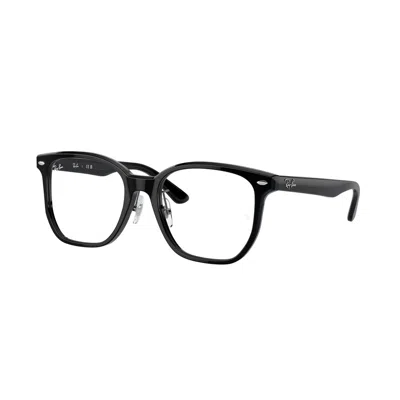 Ray Ban Demo Square Unisex Eyeglasses Rx5425d 2000 54 In Black