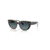 Ray Ban Doreen Sonnenbrillen Dunkel Havana Auf Transparent Multicolor Fassung Blau Glas Polarisiert 49-20 In Dunkel Havana Auf Transparent Multicolor