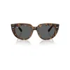 Ray Ban Doreen Sunglasses Havana On Transparent Brown Frame Grey Lenses 52-20 In Havana On Transparent Brown