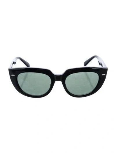 Pre-owned Ray Ban Doreen Wayfarer Sunglasses W/ Tags In Black