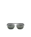 Ray Ban Bill One 60mm Square Sunglasses In Black