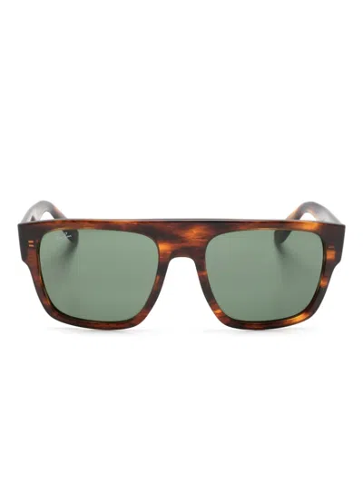 Ray Ban Drifter Square-frame Sunglasses In Brown