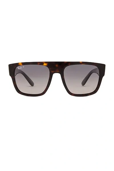 Ray Ban Drifter Square Sunglasses In Black