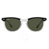 RAY BAN RAY BAN EAGLE EYE GREEN PILLOW UNISEX SUNGLASSES RB2398 129431 53