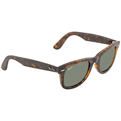 Ray Ban Ease Green Wayfarer Sunglasses Rb434071050 In Brown