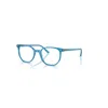 Ray Ban Elliot Optics  Blau Fassung Klar Glas Polarisiert 50-19 In Blau