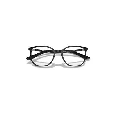 Ray Ban Elliot Optics Liteforce Eyeglasses Sand Black Frame Clear Lenses Polarized 52-19