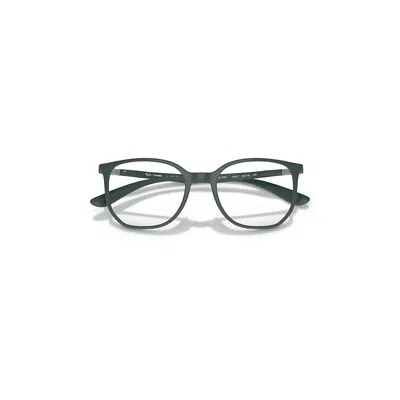 Ray Ban Elliot Optics Liteforce Eyeglasses Sand Green Frame Clear Lenses Polarized 52-19