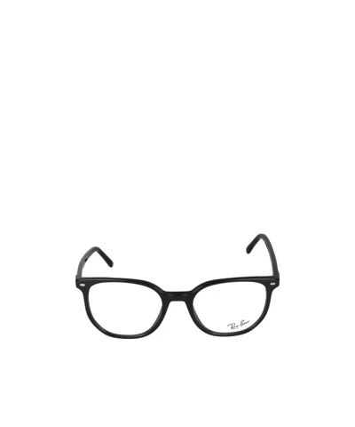 Ray Ban Ray-ban Elliot Square Frame Glasses In Black