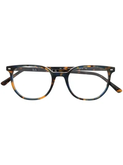 Ray Ban Elliot Square-frame Glasses In Blue