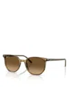 Ray Ban Ray-ban Elliot Square Sunglasses, 52mm In Brown