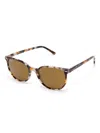 Ray Ban Elliot Sunglasses In Brown