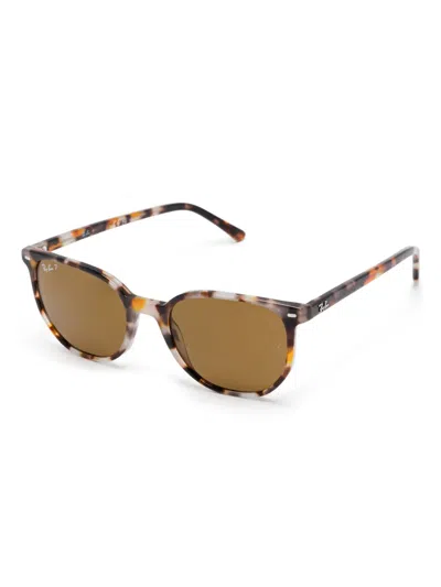 Ray Ban Elliot Sunglasses In Brown