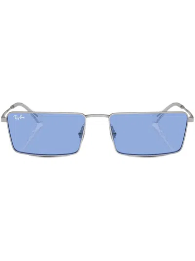 RAY BAN EMY RECTANGLE-FRAME SUNGLASSES
