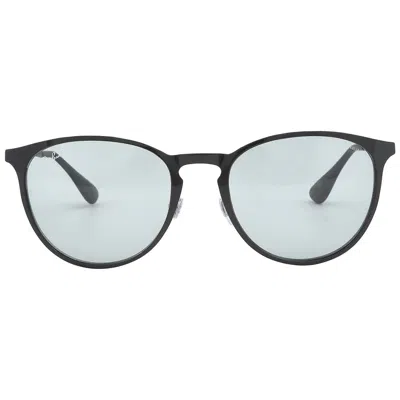 Ray Ban Erica Metal Evolve Photochromatic Green Phantos Ladies Sunglasses Rb3539 002/q5 54 In Black / Blue / Green