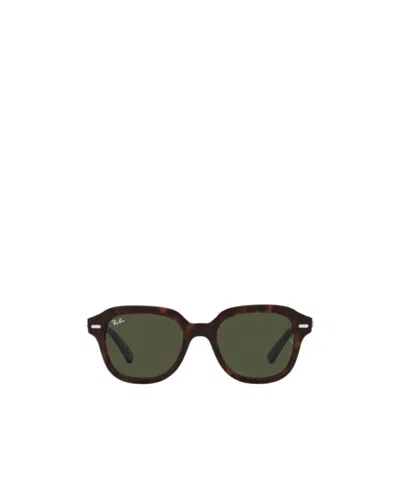 RAY BAN RAY-BAN ERIK SQUARE FRAME SUNGLASSES
