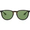 Ray Ban Ray-ban Erika 54mm Sunglasses In Havana/green Solid