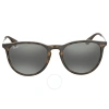 Ray Ban Erika Classic Green Phantos Ladies Sunglasses Rb4171 710/71 54 In Green