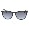 Ray Ban Erika Classic Grey Gradient Phantos Ladies Sunglasses Rb4171 622/8g 54 In Black / Dark / Grey