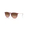 Ray Ban Erika Classic Sonnenbrillen Gummi Violett Fassung Rosa Glas 54-18 In Gummi Violett
