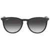 Ray Ban Erika Color Mix Polarized Grey Gradient Phantos Ladies Sunglasses Rb4171 622/t3 54 In Black