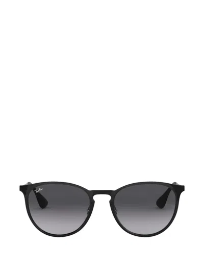 Ray Ban Erika Metal Sunglasses In Black