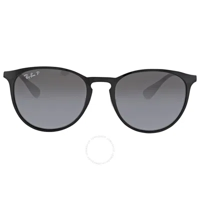 RAY BAN RAY BAN ERIKA POLARIZED GREY GRADIENT PHANTOS LADIES SUNGLASSES RB3539 002/T3 54