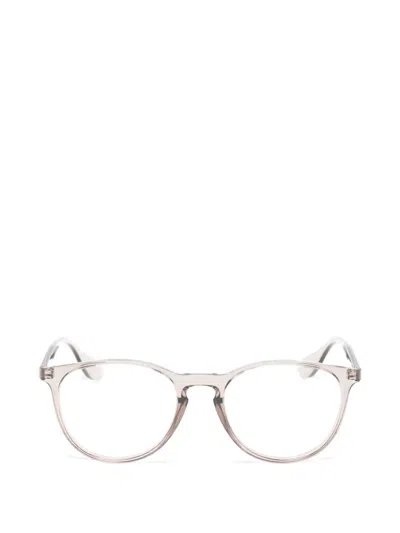 Ray Ban Erika Round-frame Glasses In Grey