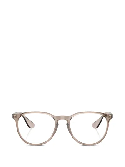 Ray Ban Erika Round-frame In Neutral