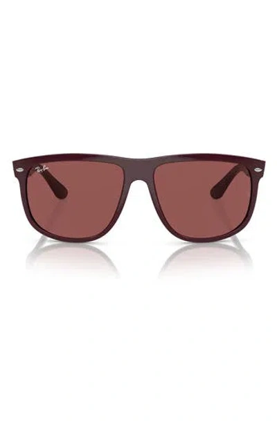 Ray Ban Ray-ban Everglasses 60mm Optical Glasses In Burgundy