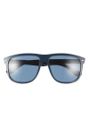 Ray Ban Everglasses 60mm Optical Glasses In Dark Blue