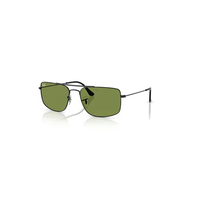 Ray Ban Explorer Iii Sonnenbrillen Schwarz Fassung Grün Glas 59-18 In Black