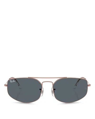 RAY BAN RAY-BAN EXPLORER V AVIATOR SUNGLASSES, 60MM