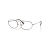 Ray Ban Explorer V Optics  Matt Silber Fassung Klar Glas Polarisiert 58-17 In Matt Silber