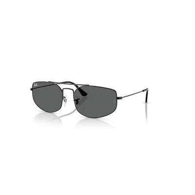Ray Ban Explorer V Sonnenbrillen Schwarz Fassung Grau Glas 57-17