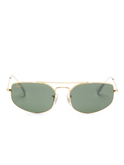 Ray Ban Explorer V Sunglasses In Gold