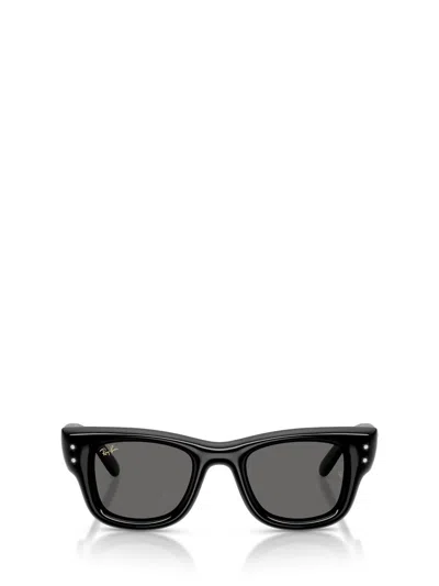 Ray Ban Womens Black Rb4940 Wayfarer Puffer Square-frame Nylon Sunglasses