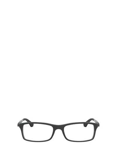 Ray Ban Ray-ban Eyeglasses In Black On Green